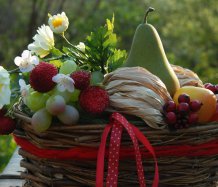 A rezervace pí Macounová - Letní dekorace s ovocem