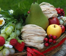 A rezervace pí Macounová - Letní dekorace s ovocem