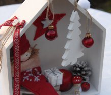 Dekorace - vánoční domeček