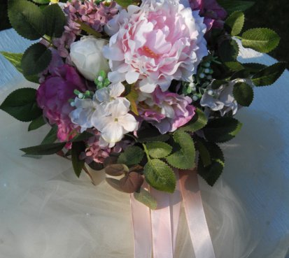 Luxusní svatební kytice
