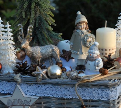 Velká vánoční pohádková dekorace II.