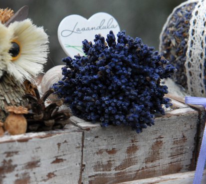 Levandulová dekorace ve stylu Provence