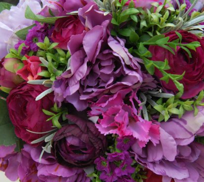 Luxusní kytice do fialova