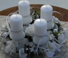 Luxusní adventní věnec
