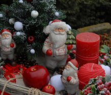 Luxusní velikánská vánoční dekorace