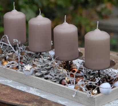 Adventní elegantní dekorace