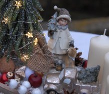 Adventní pohádková vánoční dekorace III.