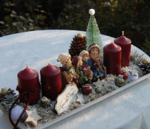 Adventní dekorace "Staré časy"