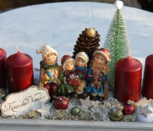 Adventní dekorace "Staré časy"