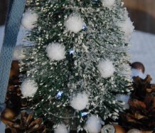 Svítící vánoční stromeček