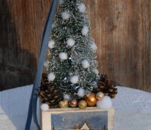 Svítící vánoční stromeček