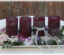 Adventní luxusní svítící dekorace