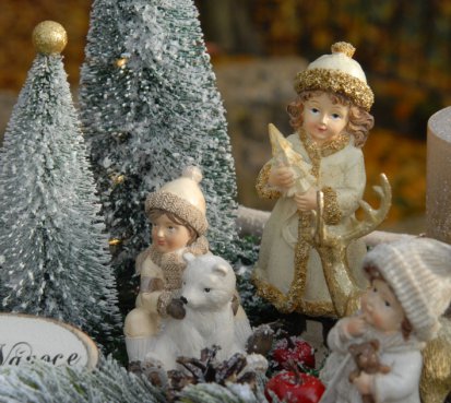 Luxusní vánoční pohádková dekorace