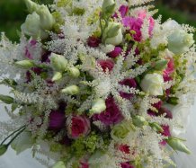 Svatební kytice s čechravou