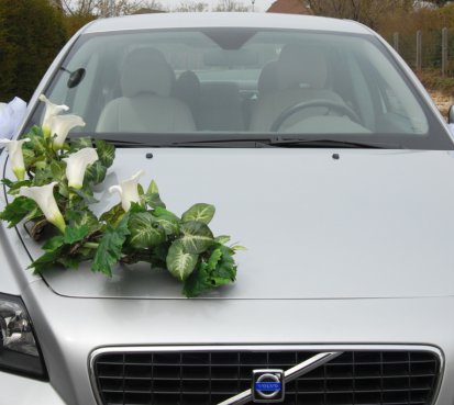 Výzdoba svatebního auta - autocorso
