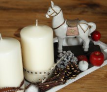 Adventní dekorace "Za starých časů"