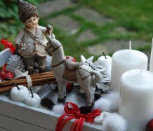 A rezervace pí Finkousová -Vánoční dekorace