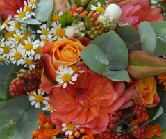 Svatba v podzimních tónech