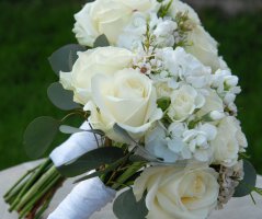 Svatba v lososových tónech