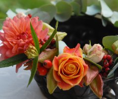 Svatba v podzimních tónech