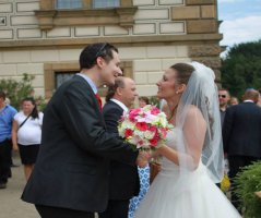 Svatba v Průhonickém parku