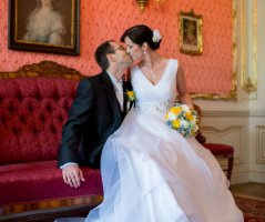 Na zámku ve Slatiňanech