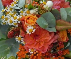 Svatba v podzimních tónech