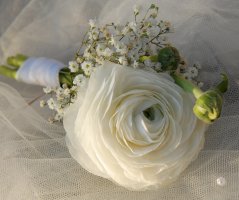 Jarní svatební kytice