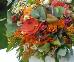 Svatba v podzimních tónech