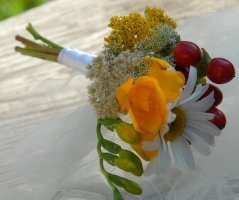 Svatba v kostelíčku Sv.Ondřeje