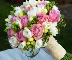 Romantická svatba v kapli Sv. Kláry