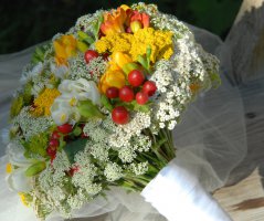 Svatba v kostelíčku Sv.Ondřeje