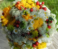 Svatba v kostelíčku Sv.Ondřeje