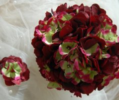 Jarní romantické svatební kytice