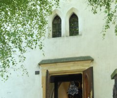 Svatba v kostelíčku Sv.Ondřeje