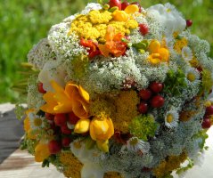 Svatba v kostelíčku Sv.Ondřeje