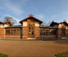 Pavilon Grébovka s unikátní historickou vinicí