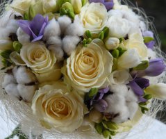 Zimní svatba na zámečku Roztoky