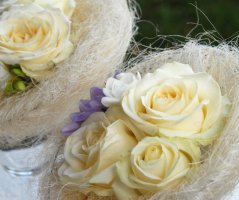 Zimní svatba na zámečku Roztoky