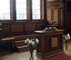 Vánoční svatba v Průhonicích