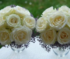 Svatba ve fialových tonech