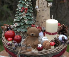 Naše dekorace pro vánoce 2017