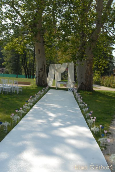 Svatba v Chateau Clara Futura