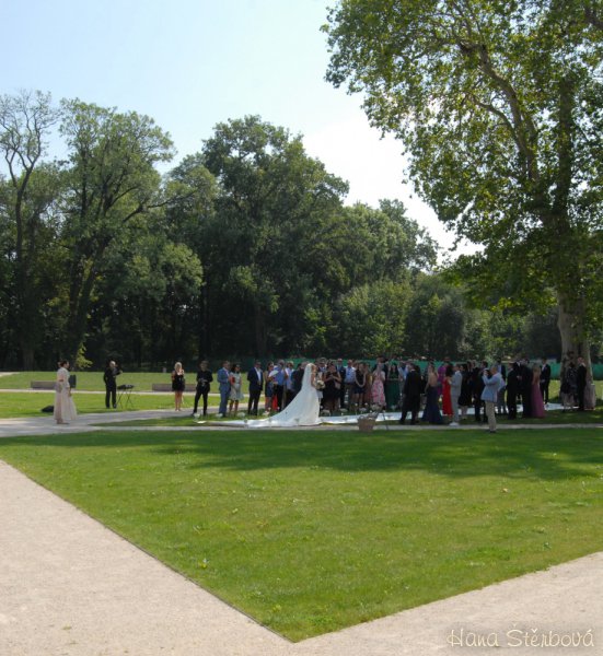 Svatba v Chateau Clara Futura