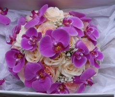 Svatba s orchidejemi