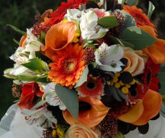 Podzimní svatba... Kristin hrádek