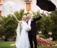 Luxusní svatba na Hluboké