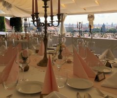 S výhledem na Pražský hrad